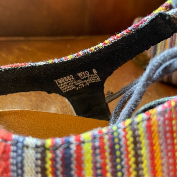 Minnetonka Elsie multicolor woven strappy sandals - Picture 5 of 5